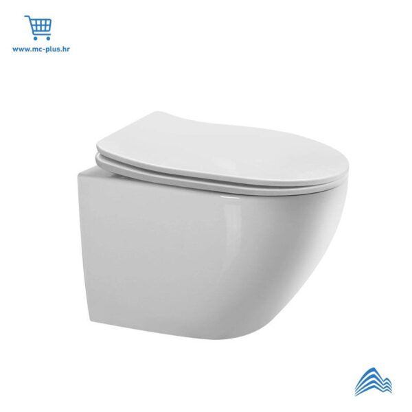 W03 Armal Sirius - V2 wc školjka viseća rimless sa sjedalicom