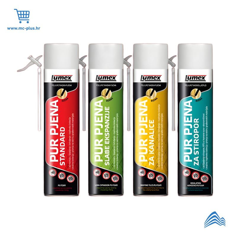PU-08 Lumex PUR pjena za kanalice 750ml