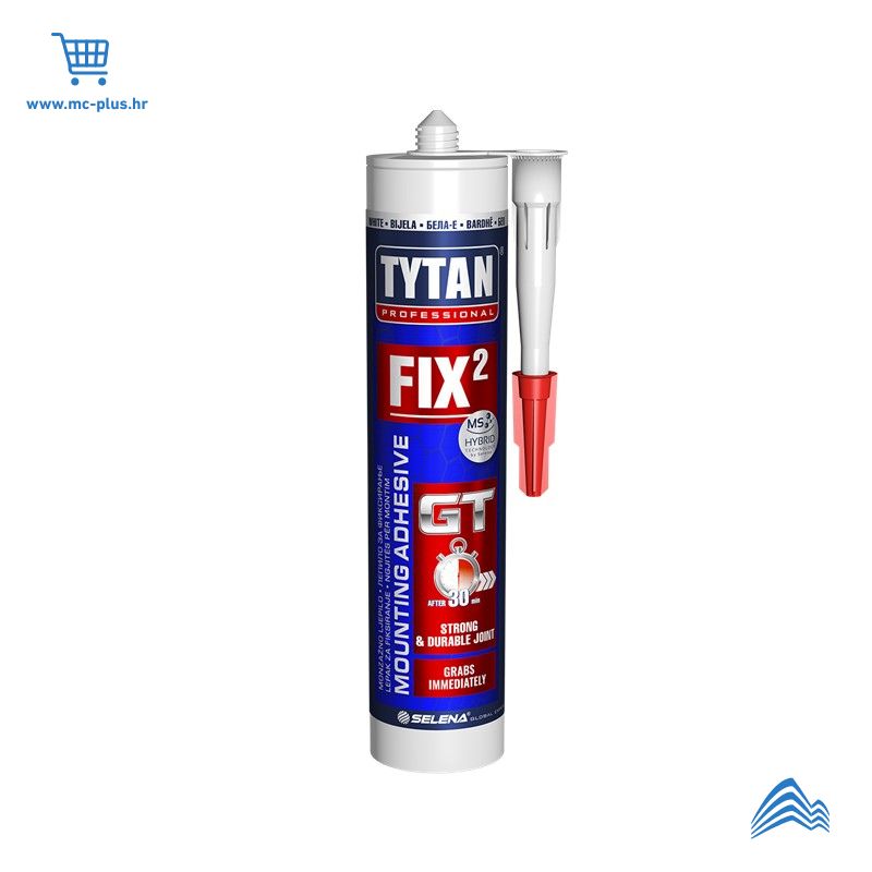 TYMSFIX2T Tytan professional FIX2 montažno-brtvilo ljepilo transparent, 290ml