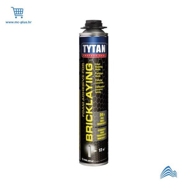 TYPUZIDANJE Tytan professional tankoslojno PU ljepilo za zidanje,870ml