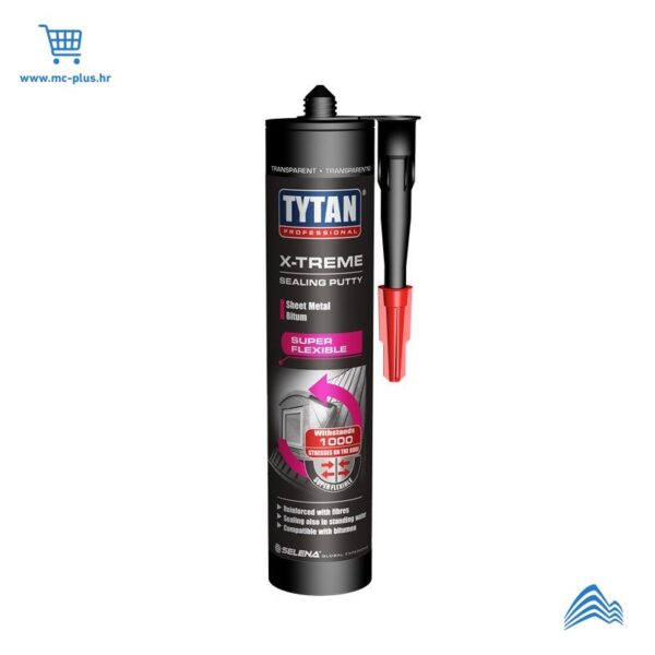 TYXTREAM Tytan professional X-tream transparentno gumeno brtvilo 300ml