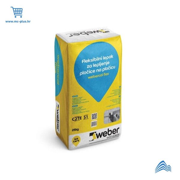 LK3* Weber flex ljepilo za keramiku 25/1 C2TE S1, 48kom/pal
